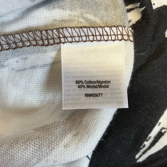 a.n.a Black and White Sleeveless Halter Midi Sundress - Picture 9 of 10